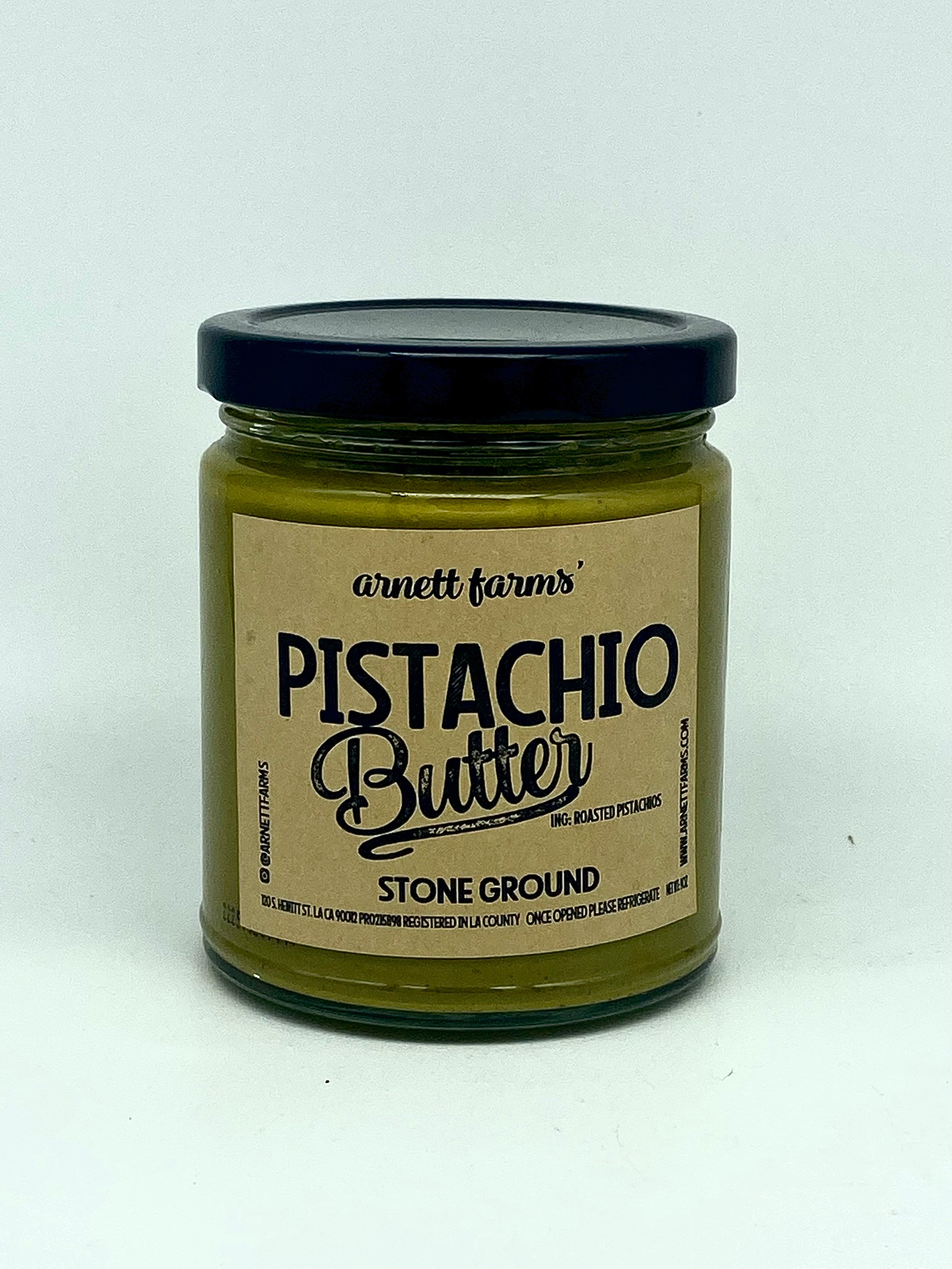 Pistachio Crunch Almond Butter 13oz Jar