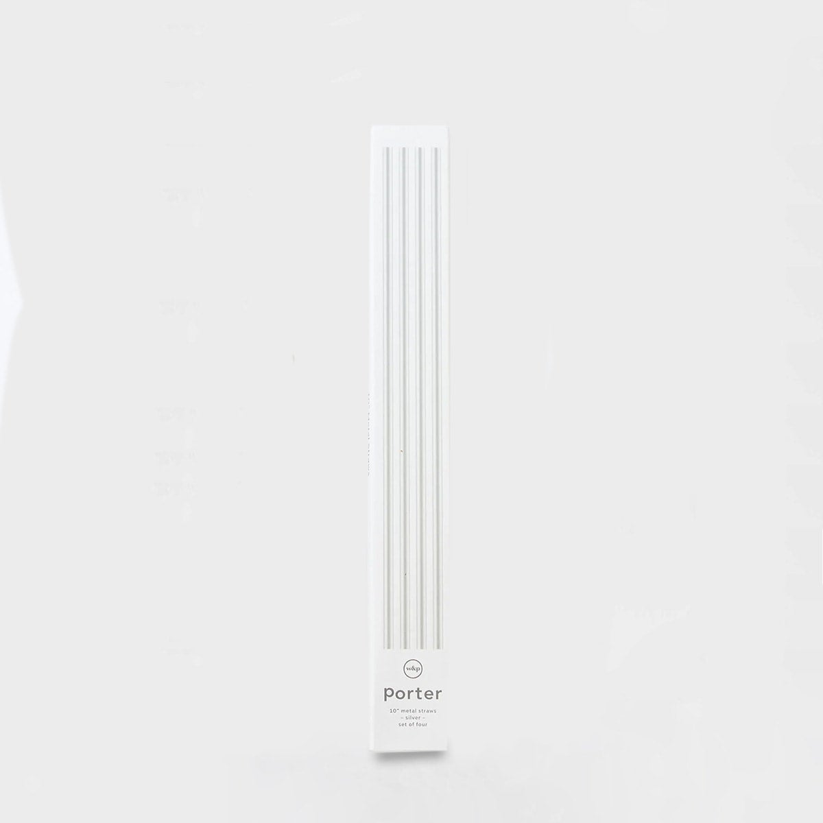 Porter Reusable Metal Straw Set